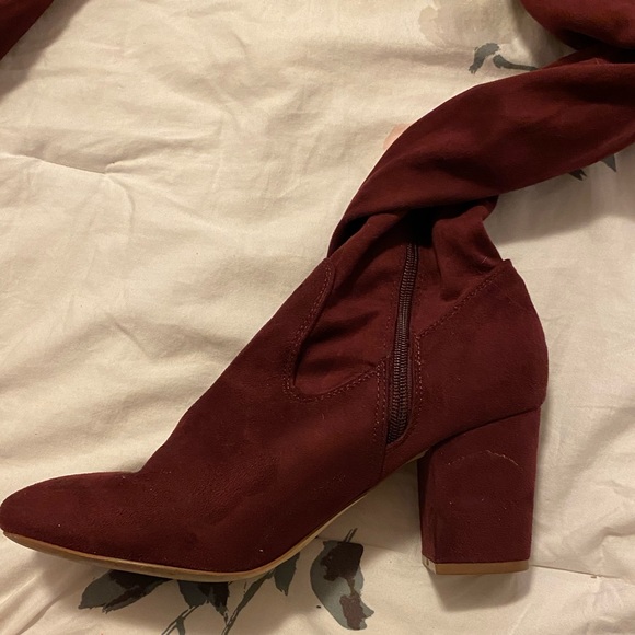 Just Fab Over the Knee Boots size 11 - Picture 6 of 9